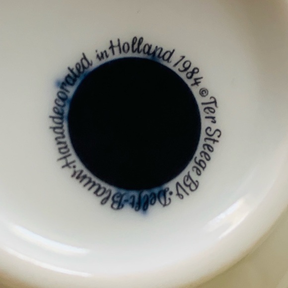 Hand painted cups from Holland - Picture 4 of 12